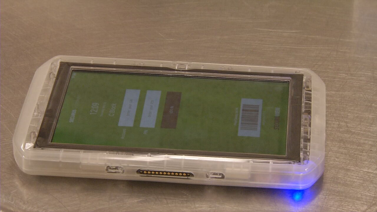 Tablet from Floyd County Jail